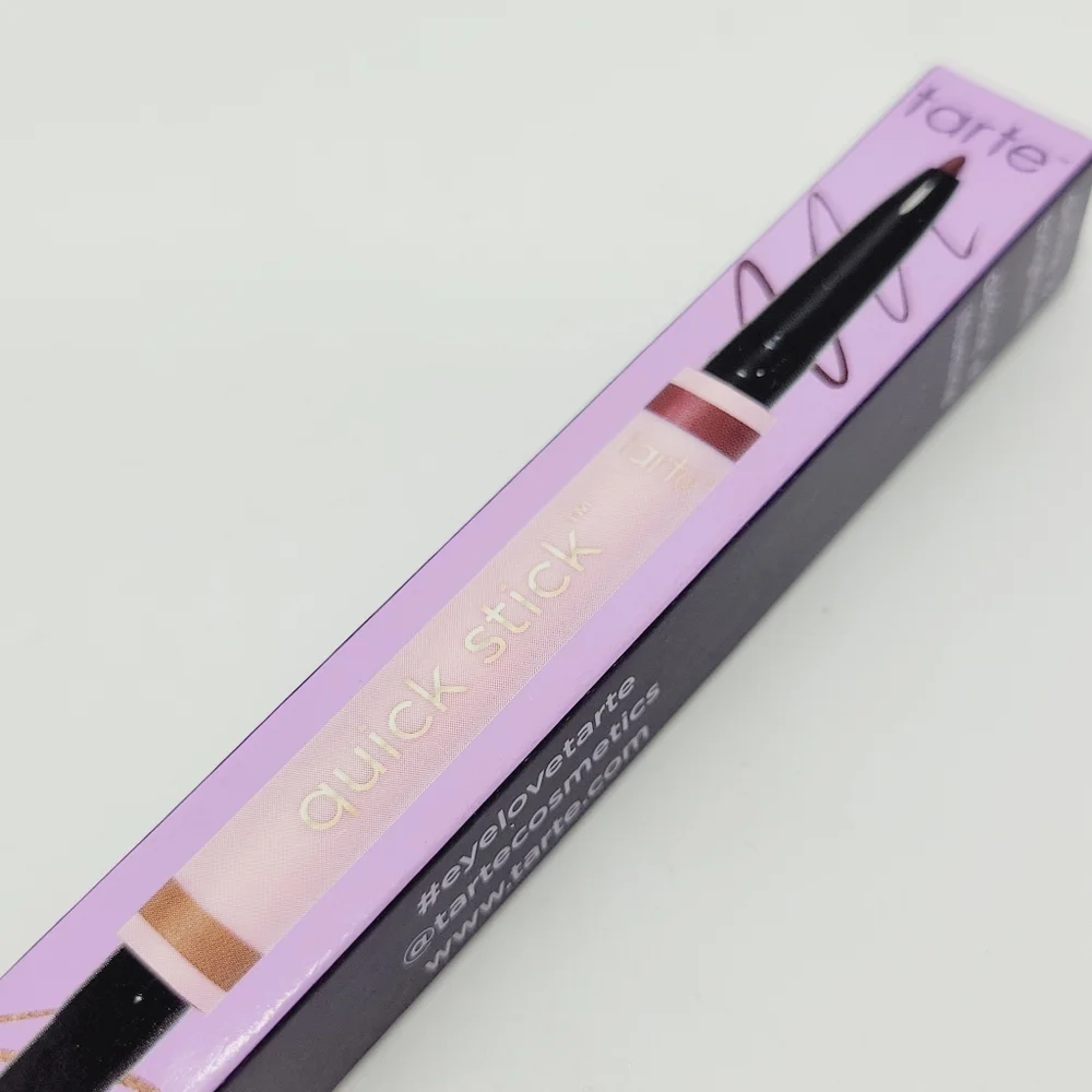 Maroon Copper Tarte Dual-Ended Quick Stick Brand New In Box Full Size